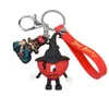 Новое прибытие Bad Bunny Keychain Halloween для DIY 2022 Новый Bad Bunny 2D/3D -мачины для детских подарков