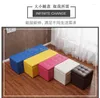 Roupas para armazenamento de armazenamento troco de banquinho leito doméstico de sofá longo salão de encaixe de repouso retangular