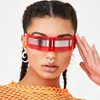 Солнцезащитные очки 2022 роскошные оттенки крутые женщины странные сиамские модные очки винтаж для мужчин дизайнерский солнце