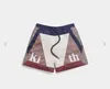 2022 Kith Turbo Short Stitching Double-layer Mesh Men's Sports Shorts Kz7995MA6