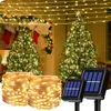 ストリング屋外の防水ソーラーLEDライトガーランドパワーランプガーデンライトクリスマスパーティーの装飾