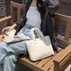 Bolsas de noche Diseñador de lujo Totes Nylon Crossbody Space Down Bolso Mujeres Marca Color Sólido Acolchado Hombro Messenger Tote Bag