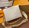 Borsa a tracolla da uomo in vera pelle COUSSIN di alta qualità Borsa a tracolla di design di lusso mylon Portafoglio per lo shopping di moda Custodie per fotocamere Tasche per carte Borsa a tracolla