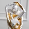 Decorative Objects Figurines Creative Wedding Gift Home Decoration Dancers Sweet Hug Beautiful Shape Decora Living Room Wine Cabinet Decoration Crafts T220902