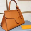 Designer Evening Bags Tote Shoulder Bag Real Leather High Handbag Crossbody Cross Body Purse Plain Clutch Hardware Hasp