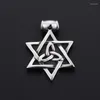 Colliers de pendentif Hexamonds Titanium Steel Men's Personomy Boys Inoxyless