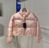 Parkas d'hiver pour femmes Vestes de créateur de luxe pour femmes avec des lettres Vêtements Mode Manteaux Taille ajustable Streetwear Manches détachables