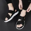Sandalen Männer Outdoor Comforatble Schuhe lässige Sommer -Sommer -Hausschuhe Sandalenmenschen PVC Sandalien