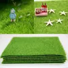 Fleurs décoratives 1 PC 15/30 cm Haute Qualité Gazon Artificiel Vert Micro Paysage Décor DIY Mini Fée Jardin Faux Pelouse Simulation Ornement