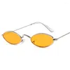 Солнцезащитные очки Hiphop Woman Oval Street показывает, что UV400 Sports Sports Dark Glass Защита глаз путешествовать отдых солнце очаровательно