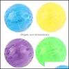 Cat Toys Cat Toys 1st Pet Ball Light Up Bite-Proof Elastic Dog Chewing tanding Toy Interactive Bite Resistant Training Homeindustry DHVTP