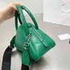 Bolsas de noite designer de família triângulo de boliche de boliche com couro com estoque largo Triângulo de cinto de ombro largo Bolsas de bolsa diagonal de mão