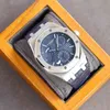 Royal Sapphire Watch Mens Offshore Luxury Steel Belt King Full Automatic Mecânico À Prova D 'Água