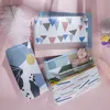 Pencil Case Cosmetic Makeup Bag Forest Style Pen Zipper Pouch Stationery School Supplies Coin Purse NO Pencils XBJK2105