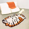 Carpets Cartoon Tiger Entrance Mat Absorbent Bathroom Rugs Non-Slip Fluffy For Living Room Decor Floor Mats Furry Area Rug