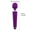 Sex toys Massagers Adult for Woman 10 Speed USB Rechargeable Oral Clit Vibrators Women AV Magic Wand Vibrator G-spot Massager