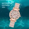 Donne alla moda Designer di orologi da polso affascinanti Designer Quartz Diamond glitter orologi in acciaio inossidabile orologio da polso RELOJES DE LUJO per femmina di alta qualità