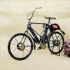 장식용 물체 인형 Vintage Iron 자전거 모델 수제 공예 어린이를위한 금속 자전거 룸 책장 T220902