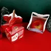 Gift Wrap Christmas Candy Box Bag Birthday Party Favor Box Cake Box Presentlådor Juldekoration Tecknad Xmas Apple Packing Paper Boxes DBC VT1143