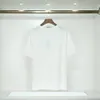 T-shirts Plus pour hommes Polos Col rond brodé et imprimé vêtements d'été de style polaire avec street pur coton wqd