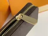 2022 top Designers Wallets Purses Fashion Short Wallet Monograms Classic Zipper Pocket Pallas Bag Zip Coin Purse with Box