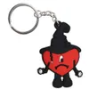 Novo design Bad Bunny Keychain Halloween para DIY Decoration Promotion Gift