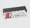 Metalen Auto Sticker Badge Embleem voor Audi RS3 RS4 RS5 RS6 RS8 Auto Styling Stickers Logo Auto Accessoires Gemodificeerde 3D