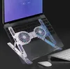 C9 Laptop Stand Foldbar med luftkylkuddar Radiator Aluminiumlegering Höjd Justerbar lagringsstativ med detaljhandel