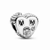 Heart House Happy Place 925 Sterling Silver Charm Pandora Moments Family for Christmas Day Fit clearance Pärlor Armband smycken 792249C00 Andy Jewel