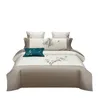 新しい刺繍寝具クイーンキングサイズエジプトの綿ベッドセット枕カバーベッドシート/リネン布団カバーセット4 PCS伝統的な中国スタイル