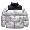 Puffer jaqueta para baixo jaquetas de algodão designer casaco homens mulheres zíper retalhos bordados letras bolsos inverno streetwear ao ar livre bodywarmer s-4xl q80z