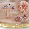 Hair Clips Come Shine Classic Insert Comb Elegant Ladies Rhinestone Accessories Bridal Crystal Tiara Hairpin