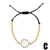 Bracelets de bijoux Bracelet Cross Eye Bracelet Zirconie Jewelry Cumbic Crystal CZ Fashion Charm 4GW