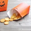 Present Wrap 5st Pumpkin Ghost Pattern Packaging Boxes Party Favor Halloween Candy Bag Festival Box Event Supplies