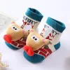 Christmas Baby Socks For Newborn Winter Santa Infant Toddler Floor Socks Soft Boy Girl Xmas Party Sock Gift