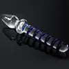 Sex toy massager Pyrex Crystal Anal Plugs Glass Sex Toys Adult Female Butt Plug Dildo For Women