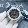 Luxury Mens Mechanical Watch Fashion Automatic 316 Rostfritt stål Rem Hollow Design Avant-Garde Swiss Es Brand Wristwatch