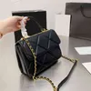 CC Bag Shopping S 5A 22p Calfskin Leather Teach Top Honage Top Handle Quilted Matelasse Chain CC Cross Body Counder Wonmen Flap Large