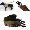 Dog Collars Leash 1000D Nylon Tactical Military Training Elastic Pet Multicolor High Quality Adjustable