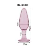 Sex toy massager Analplug Set Pink Large Glass Sex Toys for Woman Anal Butt Plugs Anal Man Gay Ass Massage