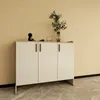 Shoe Cabinet Living Room Furniture Adjustable solid wood shoes Storage Organizer
