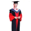 Zestawy odzieży Wysokiej jakości studentów dorosłych ukończenie szaty ubiór uniwersytetu munduru akademicki absolwenci imprezy Master Bachelor