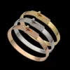 Bijoux H Lettre Rotary Boucle semi-diamant Bracelet Bracelet Femmes Kelly Gold Bracelet Diamond 289Y5817970