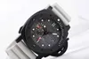 Watch Men's Watch VS Factory produz movimentos automáticos Tira de borracha Fivela dobrável 47mm