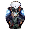 Men's Hoodies Personality Saga Of The Evil Hoodie 3D Fashion Men Women Sweatshirts Casual Hip Hop Clothes Anime Children Girl Boy