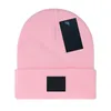 Haute qualité hiver laine chapeau Bonnets Bonnets lettres hommes mode tricoté Bonnet hommes hiver chaud garçon Streetwear chapeau Casquette