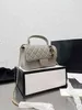 CC Bag Shopping s Högkvalitativ Damkedja Lyx Designer Märke Premium Handväskor Fashionabla axel Crossbody Cf Mini Handtag Wall