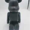 Bearbrick Action oyuncak şekilleri 400% diy boya medicom fahion oyuncakları pvc aksiyon figürü beyaz veya siyah renk opp çantası ile