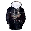 Men's Hoodies Personality Saga Of The Evil Hoodie 3D Fashion Men Women Sweatshirts Casual Hip Hop Clothes Anime Children Girl Boy