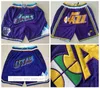 Running shorts heren basketballen shorts gewoon niet genaaid met pocket zipper joggingbroek mesh retro broek s-2xl